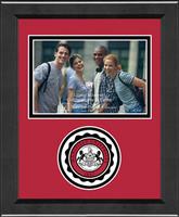 Mansfield University of Pennsylvania photo frame - Lasting Memories Circle Logo Photo Frame in Arena