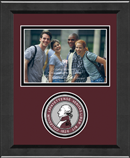Lafayette College photo frame - Lasting Memories Circle Logo Photo Frame in Arena