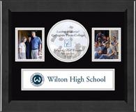 Wilton High School in Connecticut diploma frame - Lasting Memories Banner College Frame in Arena