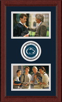 Pennsylvania State University photo frame - Lasting Memories Double Circle Logo Photo Frame in Sierra