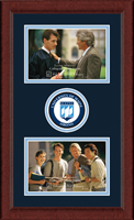The University of Maine Orono photo frame - Lasting Memories Double Circle Logo Photo Frames in Sierra