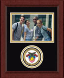 United States Military Academy photo frame - Lasting Memories Circle Logo Photo Frame in Sierra