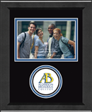 Alderson-Broaddus College photo frame - Lasting Memories Circle Logo Photo Frame in Arena