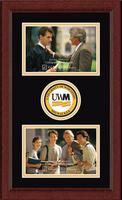 University of Wisconsin-Milwaukee photo frame - Lasting Memories Double Circle Logo Photo Frame in Sierra