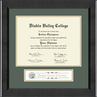 Diablo Valley College diploma frame - Lasting Memories Banner Diploma Frame in Arena