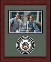Cleveland State University photo frame - Lasting Memories Circle Logo Photo Frame in Sierra