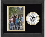 Temple College photo frame - Lasting Memories Circle Logo Photo Frame in Arena