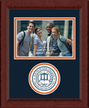 South Plains College photo frame - Lasting Memories Circle Logo Photo Frame in Sierra
