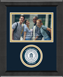 Macon State College photo frame - Lasting Memories Circle Logo Photo Frame in Arena