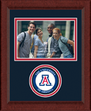 The University of Arizona photo frame - Lasting Memories Circle Logo Photo Frame in Sierra
