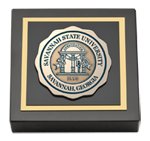 Savannah State University paperweight - Masterpiece Medallion Paperweight