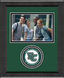 York College of Pennsylvania photo frame - Lasting Memories Circle Logo Photo Frame in Arena