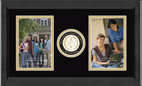 West Virginia State University photo frame - Lasting Memories Double Circle Logo Photo Frame in Arena