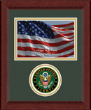 United States Army photo frame - Lasting Memories Circle Logo Photo Frame  in Sierra