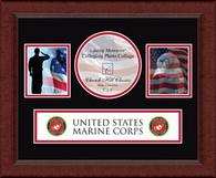 United States Marine Corps photo frame - Lasting Memories Banner Collage Photo Frame in Sierra