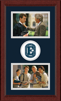 Elizabethtown College photo frame - Lasting Memories Double Circle Logo Photo Frame in Sierra