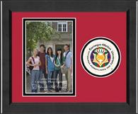 Carnegie Mellon University photo frame - Lasting Memories Circle Logo Photo Frame in Arena