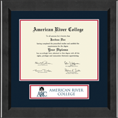 American River College diploma frame - Lasting Memories Banner Diploma Frame in Arena