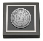 United States Treasury Department paperweight - Silver Engraved Paperweight