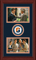 Gettysburg College photo frame - Lasting Memories Double Circle Logo Photo Frame in Sierra