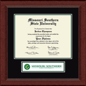 Missouri Southern State University diploma frame - Lasting Memories Banner Diploma Frame in Sierra