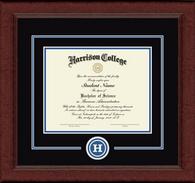 Harrison College diploma frame - Lasting Memory Circle Edition Diploma Frame in Sierra