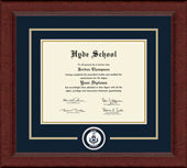 Hyde School diploma frame - Circle Logo Edition Diploma Frame in Sierra