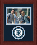 The University of Rhode Island photo frame - Lasting Memories Circle Logo Photo Frame in Sierra