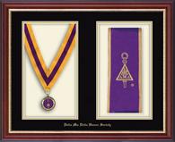 Delta Mu Delta Honor Society stole frame - Commemorative Medal and Stole Frame in Newport