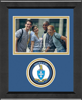 Sigma Chi Fraternity photo frame - Lasting Memories Circle Logo Photo Frame in Arena