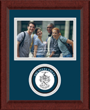 Phi Delta Theta Fraternity photo frame - Lasting Memories Circle Logo Photo Frame in Sierra