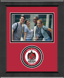 Tau Kappa Epsilon Fraternity photo frame - Lasting Memories Circle Logo Photo Frame in Arena