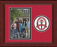 North Greenville University photo frame - Lasting Memories Circle Logo Photo Frame in Sierra