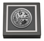 State of Florida paperweight - Silver Engraved Medallion Paperweight