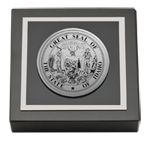 State of Idaho paperweight - Silver Engraved Medallion Paperweight