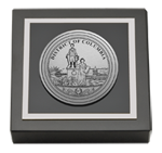 District of Columbia paperweight - Silver Engraved Medallion Paperweight