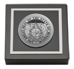 State of Missouri paperweight - Silver Engraved Medallion Paperweight