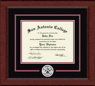 San Antonio College diploma frame - Circle Logo Diploma Frame in Sierra