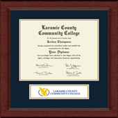 Laramie County Community College diploma frame - Lasting Memories Banner Diploma Frame in Sierra