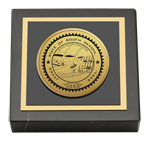 State of South Dakota paperweight - Gold Engraved Medallion Paperweight