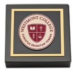 Westmont College paperweight - Masterpiece Medallion Paperweight