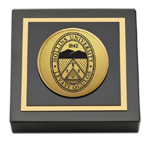 Hollins University paperweight - Gold Engraved Paperweight