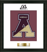 Arlington High School in New York varsity letter frame - Varsity Letter Frame in Obsidian