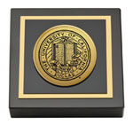 University of California Los Angeles paperweight - Gold Engraved Medallion Paperweight