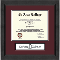 DeAnza College diploma frame - Lasting Memories Banner Diploma Frame in Arena