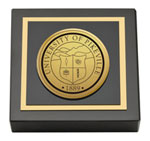 University of Pikeville paperweight - Gold Engraved Medallion Paperweight
