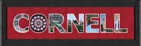 Cornell University photo frame - Cornell Letter Frame in Arena