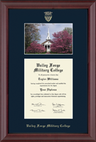 Valley Forge Military College diploma frame - Campus Scene Edition Diploma Frame in Cambridge