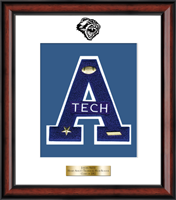 Henry Abbott Tecnhical High School varsity letter frame - Varsity Letter Frame in Southport