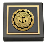 Hope College paperweight  - Gold Engraved Medallion Paperweight